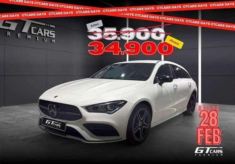 Usado Mercedes CLA200 Shooting Brake 150 CV (110 kW) 2023 Blanco Familiar