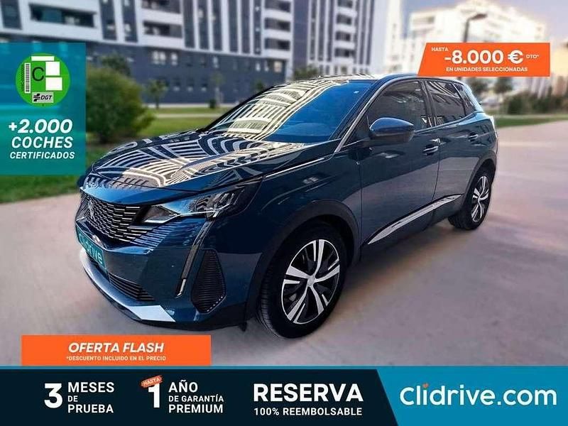 Azul Usado 2022 Peugeot 3008 Allure Monovolumen | 15.490 € (Super precio) - Imagen 1/3