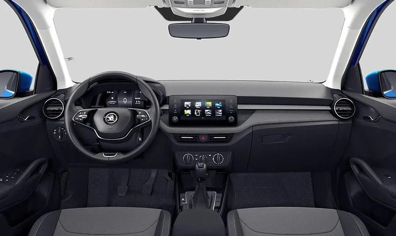 Ny Skoda Fabia Selection 95 HK (69 kW) 2025 Blå Hatchback