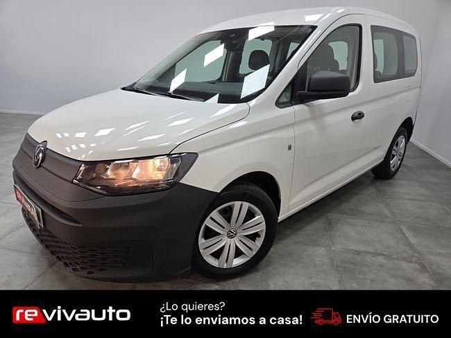 Usado VW Caddy Beach 102 CV (75 kW) 2021 Blanco Monovolumen