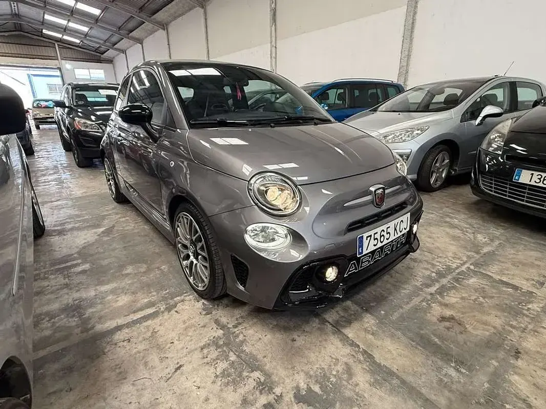 Usado Abarth 595C 144 CV (105 kW) 2017 Gris Descapotable