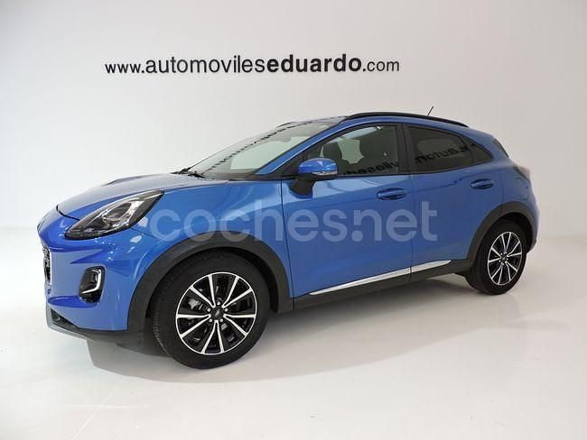 Azul Usado 2020 Ford Puma Titanium SUV | 15.500 € (Precio justo) - Imagen 1/4