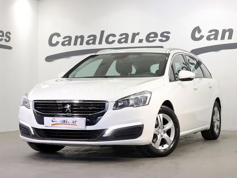 Blanco Usado 2017 Peugeot 508 Active Familiar | 11.945 € (Precio justo) - Imagen 1/4