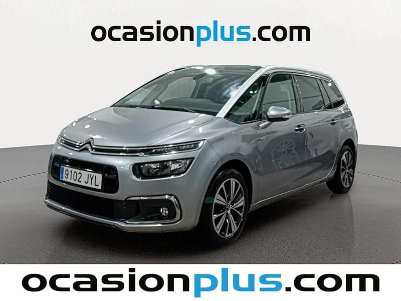 Gris Usado 2017 Citroën Grand C4 Picasso Feel Monovolumen | 9990 € (Precio justo) - Imagen 1/4