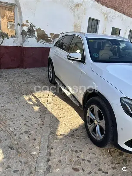Usado Mercedes GLC220 170 CV (125 kW) 2016 Blanco SUV