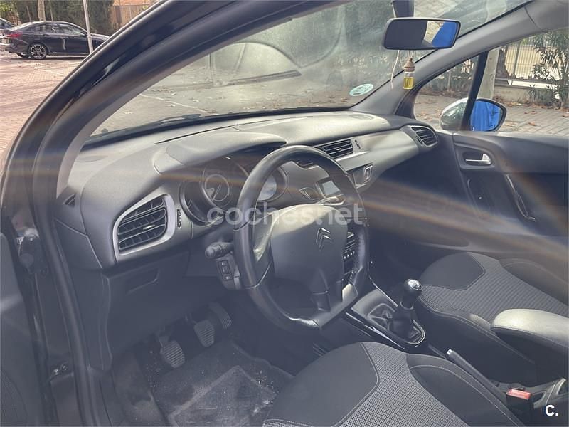 Usado Citroën C3 PureTech 82 CV (60 kW) 2013 Negro Berlina