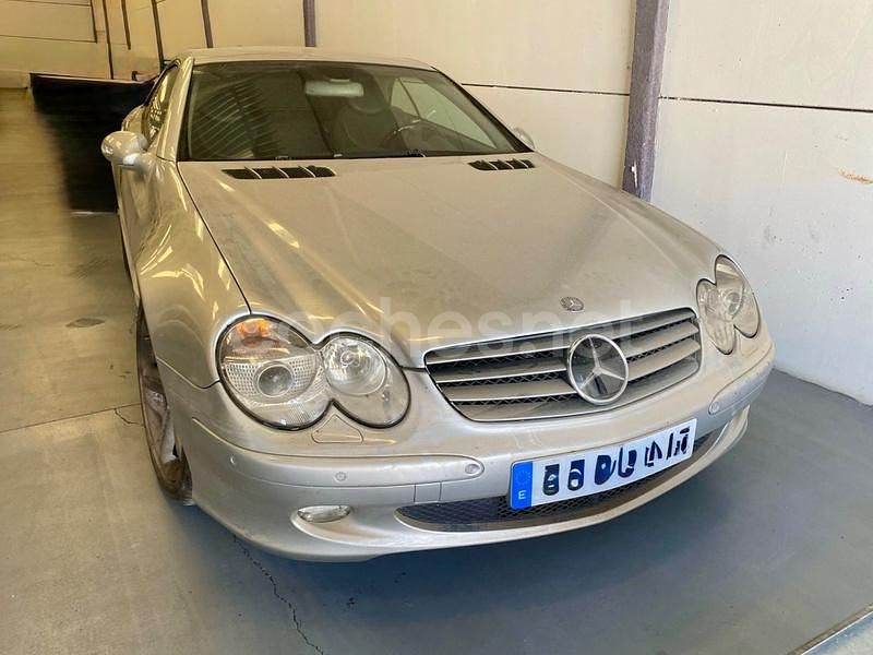 Gris / plata Usado 2003 Mercedes SL500 Descapotable | 16.990 € (Precio justo) - Imagen 1/4