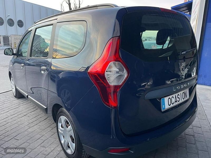 Usado Dacia Lodgy 100 CV (73 kW) 2016 Negro Monovolumen