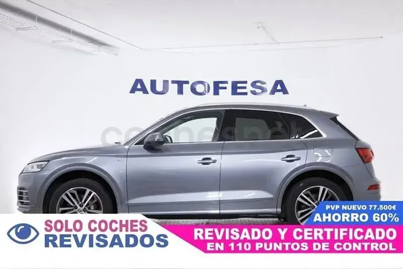 Usado Audi Q5 S-Line 367 CV (269 kW) 2019 Gris / plata SUV