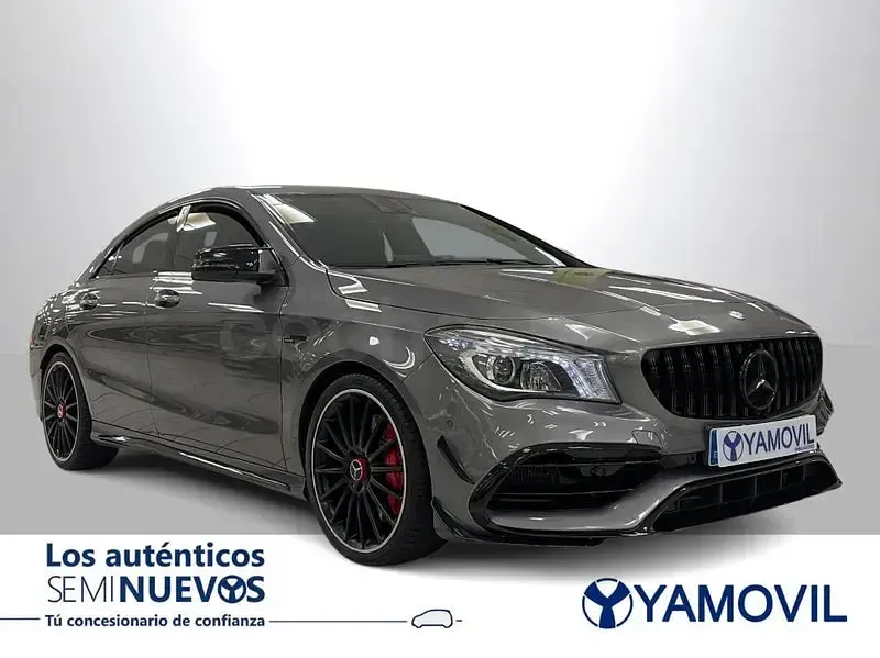 Usado Mercedes CLA45 AMG AMG 360 CV (264 kW) 2014 Gris / plata Coupe
