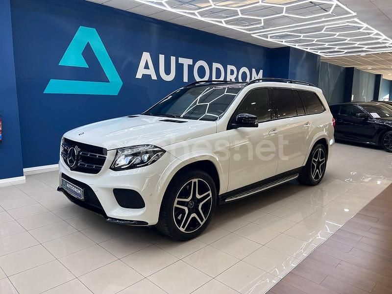 Blanco Usado 2016 Mercedes GLS400 SUV | 39.990 € (Un poco caro) - Imagen 1/4
