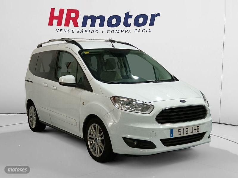 Blanco Usado 2015 Ford Tourneo Titanium Van | 9990 € (Buen precio) - Imagen 1/4