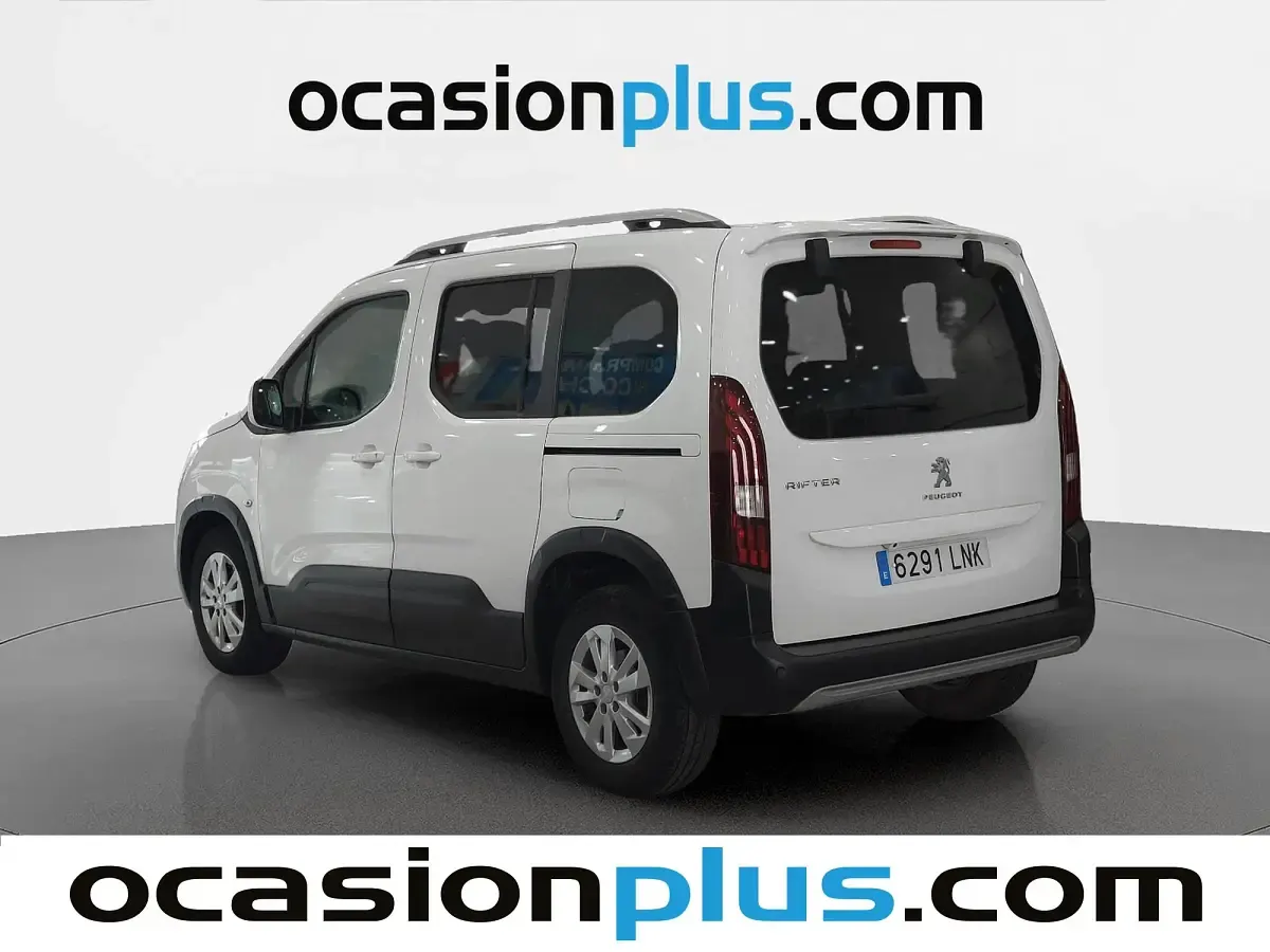 Usado Peugeot Rifter Allure 102 CV (75 kW) 2021 Blanco Monovolumen