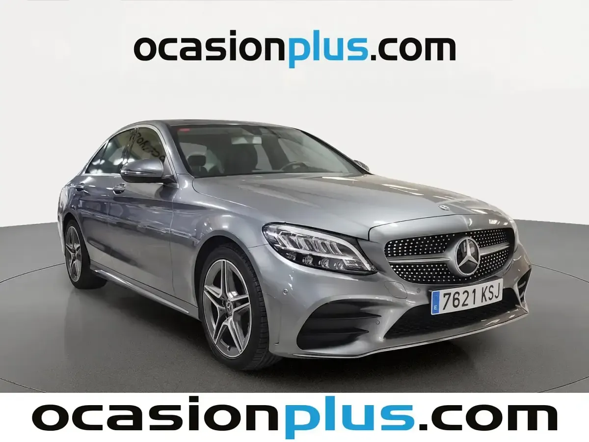 Usado Mercedes C200 184 CV (135 kW) 2018 Gris Berlina