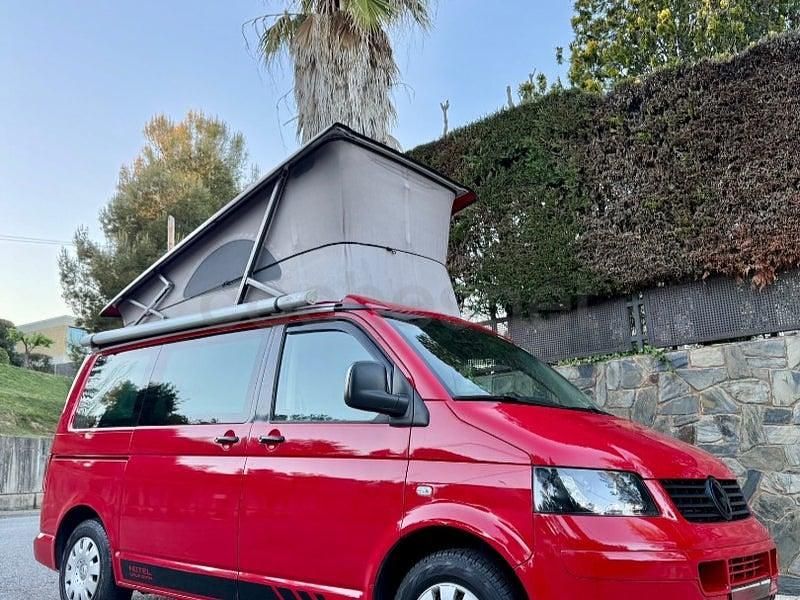 Usado VW California Edition 140 CV (102 kW) 2006 Rojo Van