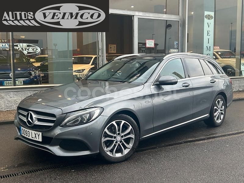 Gris / plata Usado 2018 Mercedes C200 Familiar | 13.990 € (Precio justo) - Imagen 1/4