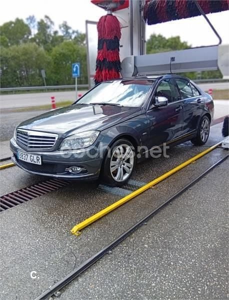 Azul Usado 2009 Mercedes C220 Avantgarde Berlina | 6500 € (Buen precio) - Imagen 1/4