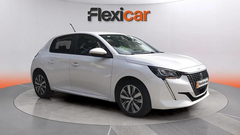 Blanco Usado 2021 Peugeot 208 Active Utilitario | 10.990 € (Buen precio) - Imagen 1/4