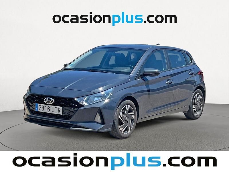 Gris Usado 2021 Hyundai i20 Utilitario | 12.264 € (Precio justo) - Imagen 1/4