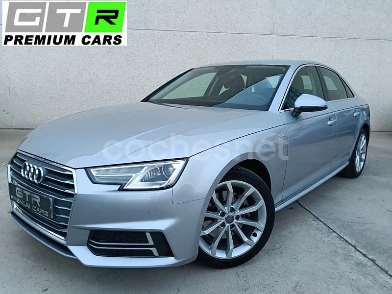 Gris / plata Usado 2016 Audi A4 S-Line Berlina | 18.990 € (Buen precio) - Imagen 1/4