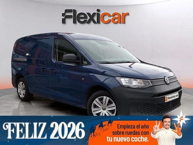 Usado VW Caddy 102 CV (75 kW) 2021 Azul Monovolumen