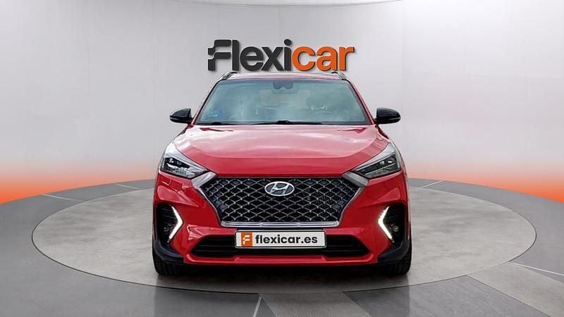 Usado Hyundai Tucson N Line 116 CV (85 kW) 2020 Rojo SUV