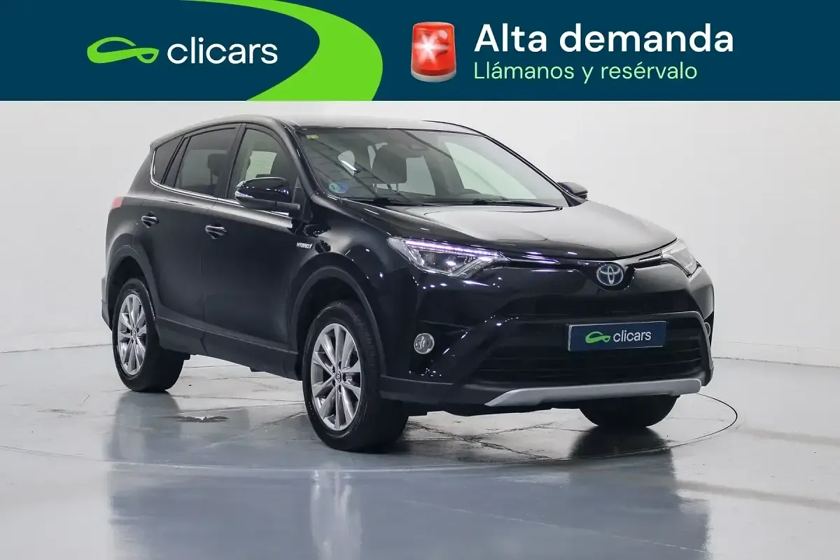 Usado Toyota RAV4 Hybrid Advance 197 CV (144 kW) 2018 Negro SUV