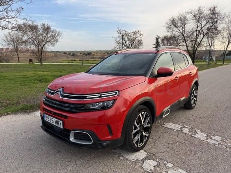 Usado Citroën C5 Aircross Shine 177 CV (130 kW) 2019 Rojo SUV