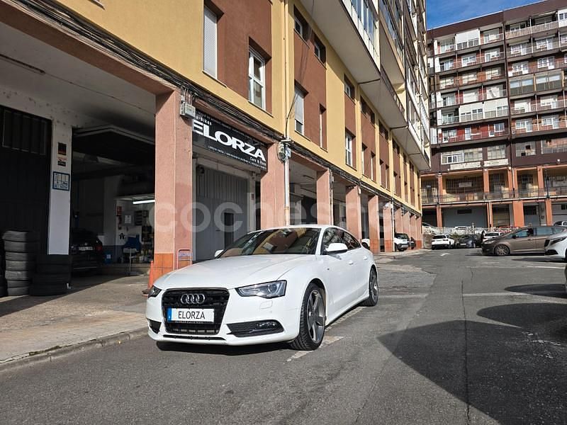Usado Audi A5 Sportback Ambiente 177 CV (130 kW) 2012 Blanco Utilitario