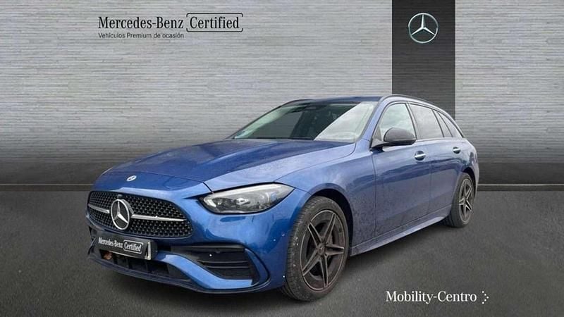 Usado Mercedes C300e 315 CV (231 kW) 2022 Azul Familiar