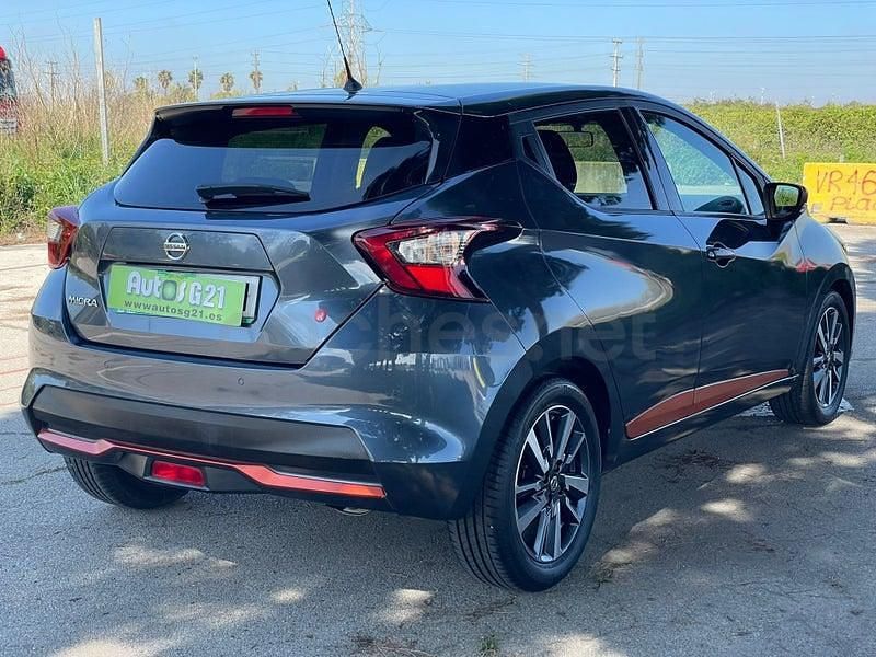 Usado Nissan Micra 90 CV (66 kW) 2018 Gris / plata Utilitario