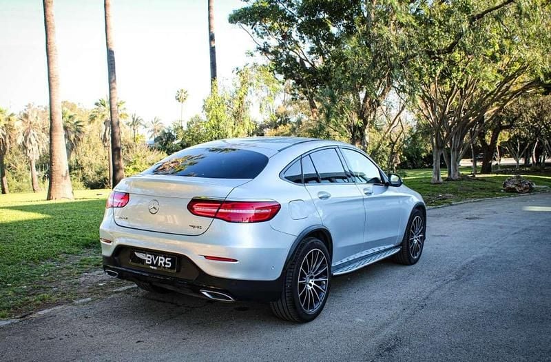 Usado Mercedes GLC220 170 HP (125 kW) 2016 Prateado Coupé