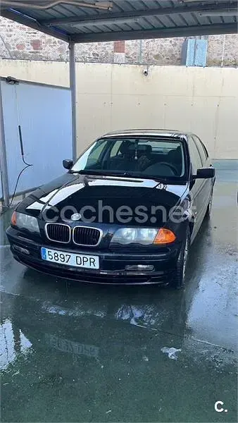 Usado BMW 320 136 CV (100 kW) 2001 Negro Berlina
