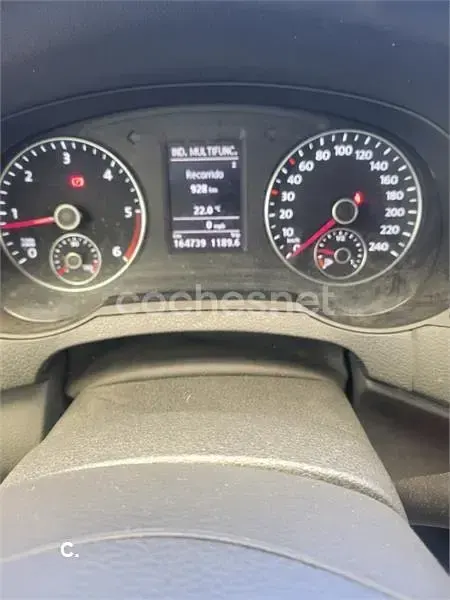Usado VW Sharan Advance 140 CV (102 kW) 2013 Gris / plata Monovolumen