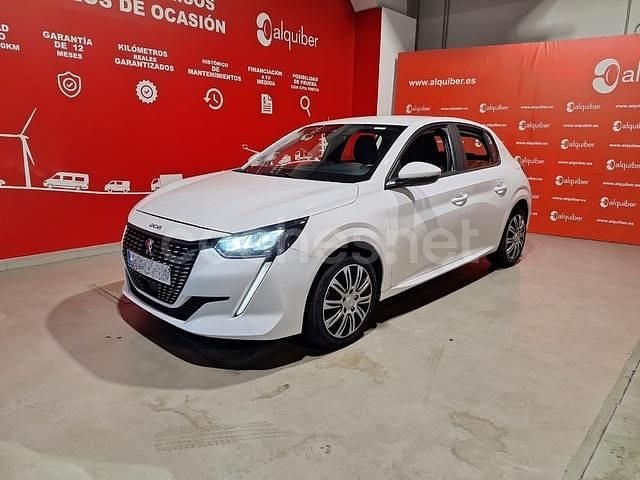 Usado Peugeot 208 Active 100 CV (73 kW) 2021 Blanco Utilitario