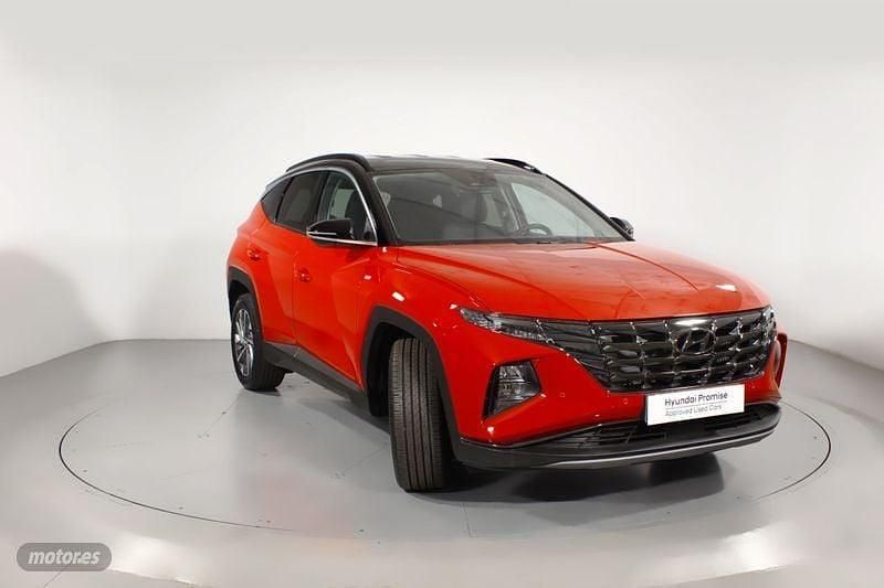 Negro Usado 2024 Hyundai Tucson SUV | 33.900 € - Imagen 1/4