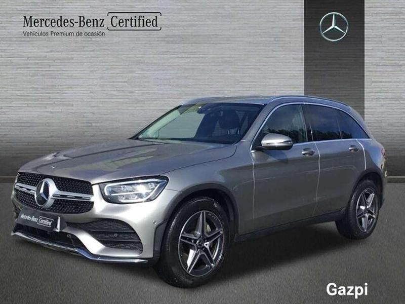 Gris / plata Usado 2022 Mercedes GLC220 AMG line Utilitario | 46.900 € (Precio justo) - Imagen 1/4