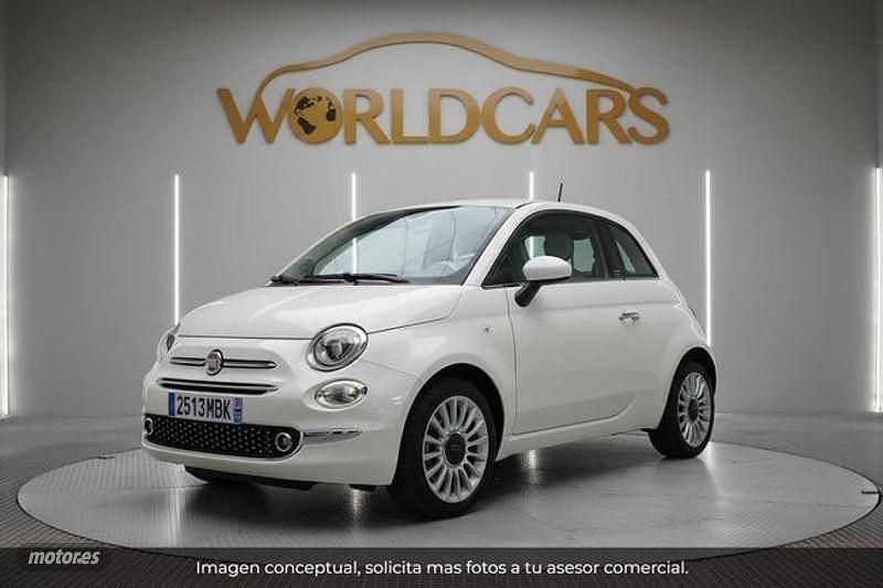 Usado Fiat 500 70 CV (51 kW) 2022 Blanco Utilitario