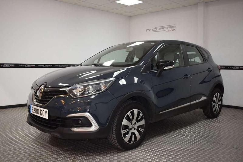 Usado Renault Captur Intens 90 CV (66 kW) 2017 Azul SUV