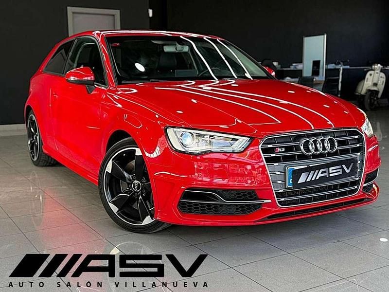 Usado Audi S3 Sportback 300 CV (220 kW) 2016 Rojo Utilitario