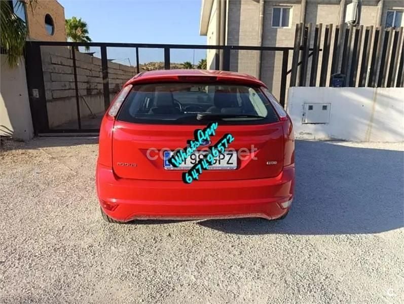 Rojo Usado 2009 Ford Focus Trend Familiar | 5300 € (Precio justo) - Imagen 1/4