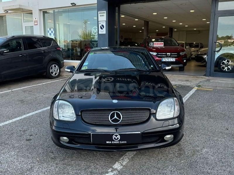Usado Mercedes SLK230 197 CV (144 kW) 2002 Negro Descapotable