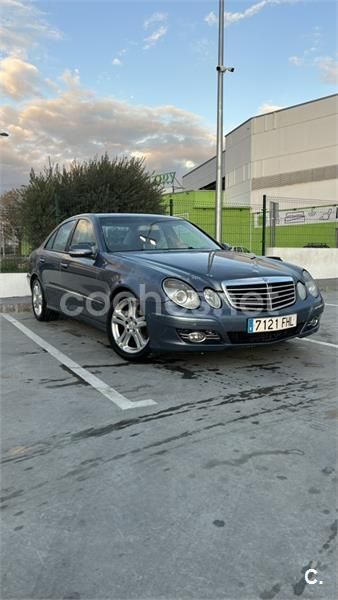 Azul Usado 2006 Mercedes E280 Avantgarde Berlina | 6850 € (Precio justo) - Imagen 1/4