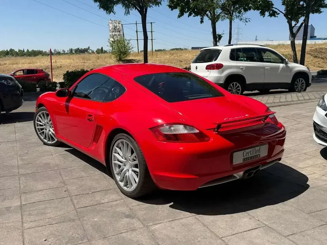 Usado Porsche Cayman S 295 CV (216 kW) 2006 Rojo Coupe