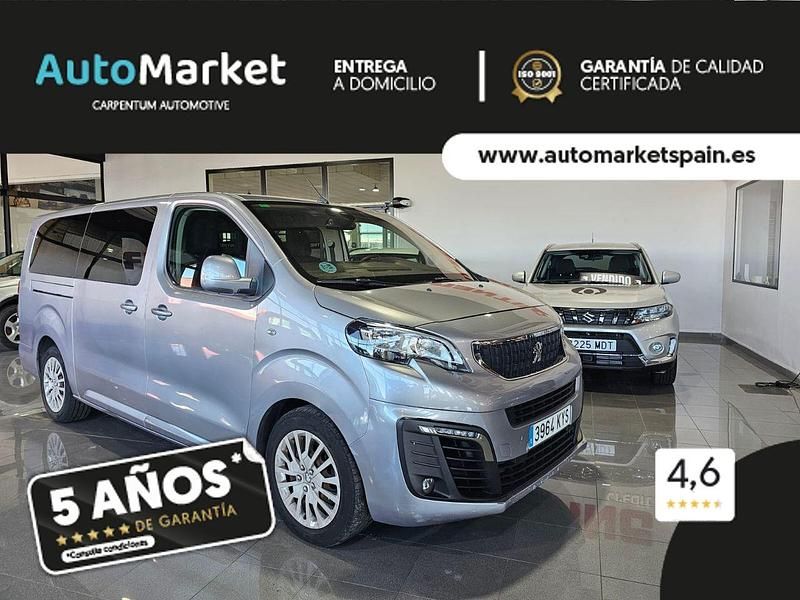 Gris Usado 2019 Peugeot Traveller Active Monovolumen | 25.900 € (Precio justo) - Imagen 1/4