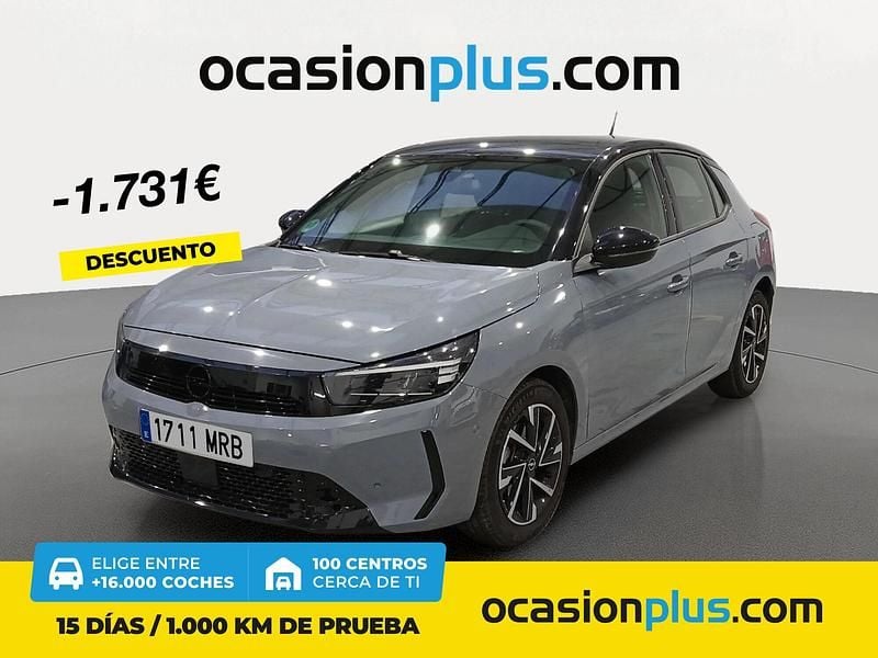 Gris Usado 2024 Opel Corsa Berlina | 13.990 € (Precio justo) - Imagen 1/4