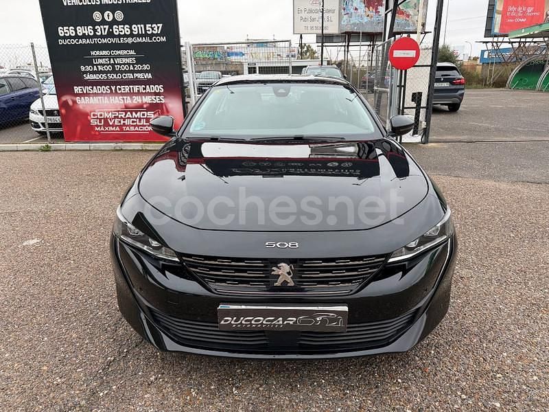 Usado Peugeot 508 Business-Line 130 CV (95 kW) 2020 Negro Berlina