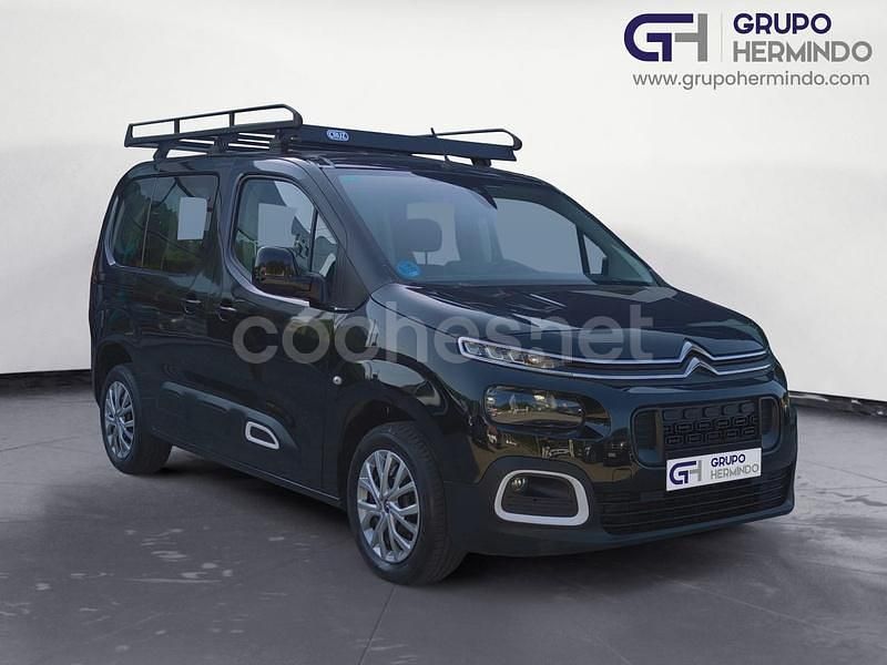 Negro Usado 2021 Citroën Berlingo Feel Monovolumen | 14.500 € (Buen precio) - Imagen 1/4