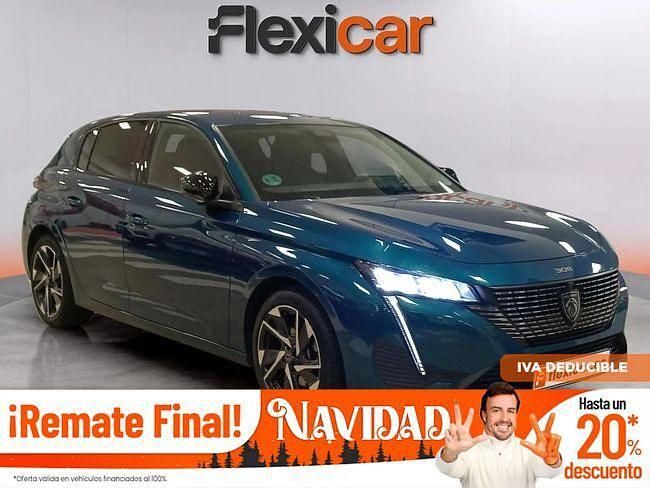 Azul Usado 2024 Peugeot 308 Allure Berlina | 22.690 € (Buen precio) - Imagen 1/4