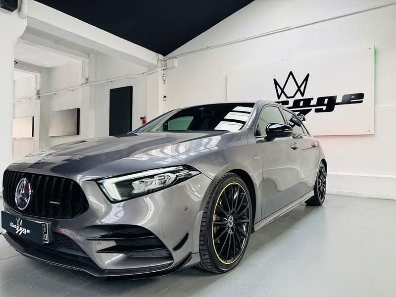 Usado Mercedes A200 163 CV (119 kW) 2018 Gris / plata Berlina